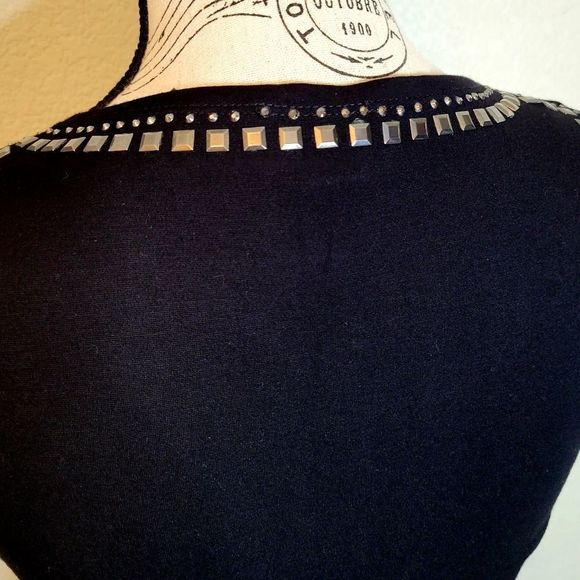 Carmen Marc Valvo Balck Cocktail Dress Size XS - Picture 6 of 13